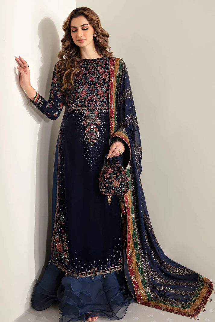 Jazmin | Velvet 23 | VF-2005 - Pakistani Clothes for women, in United Kingdom and United States