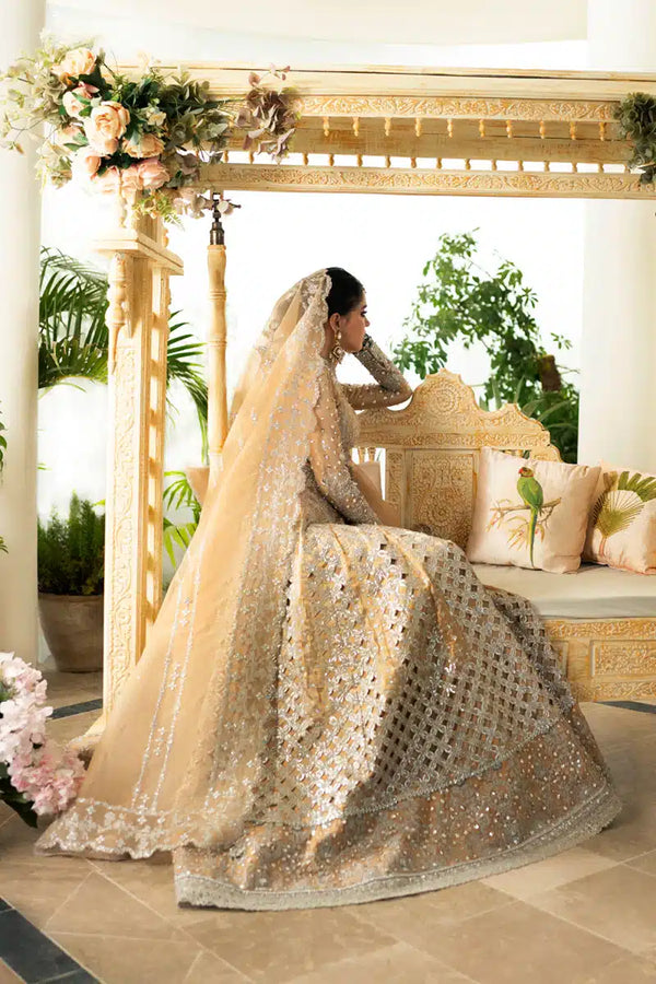 Qalamkar | Dilnaz Wedding Formals | DN-01 IMAAN - Hoorain Designer Wear - Pakistani Ladies Branded Stitched Clothes in United Kingdom, United states, CA and Australia