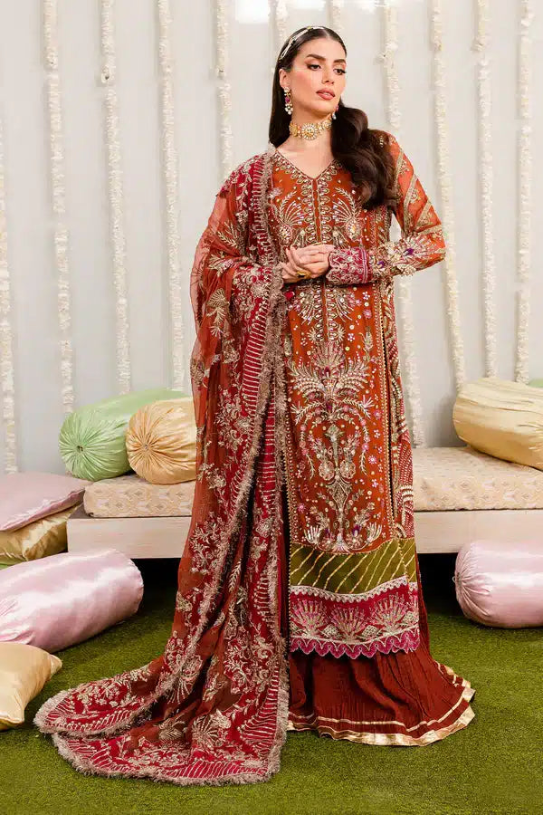 Nureh | Wedding Formals 23 | Siofra - Hoorain Designer Wear - Pakistani Ladies Branded Stitched Clothes in United Kingdom, United states, CA and Australia