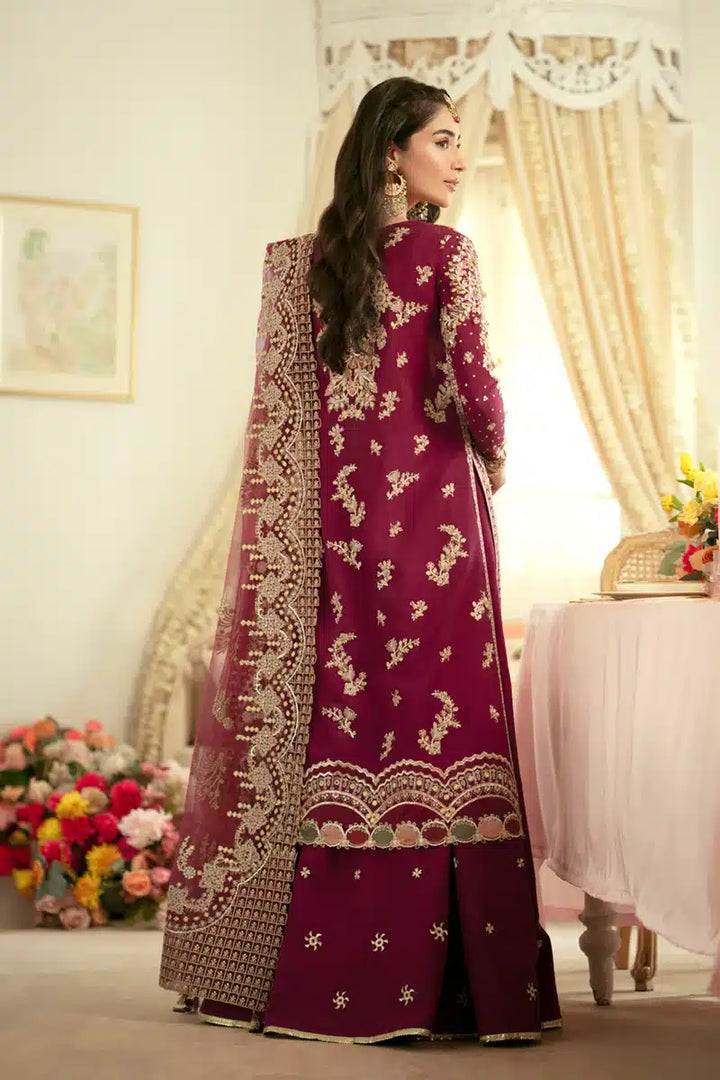Qalamkar | Dilnaz Wedding Formals | DN-07 ALEENA - Hoorain Designer Wear - Pakistani Ladies Branded Stitched Clothes in United Kingdom, United states, CA and Australia