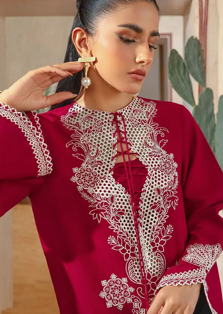 Crimson | Amal Winter 23 | Threads that Bind - CRWP 3B - Hoorain Designer Wear - Pakistani Ladies Branded Stitched Clothes in United Kingdom, United states, CA and Australia