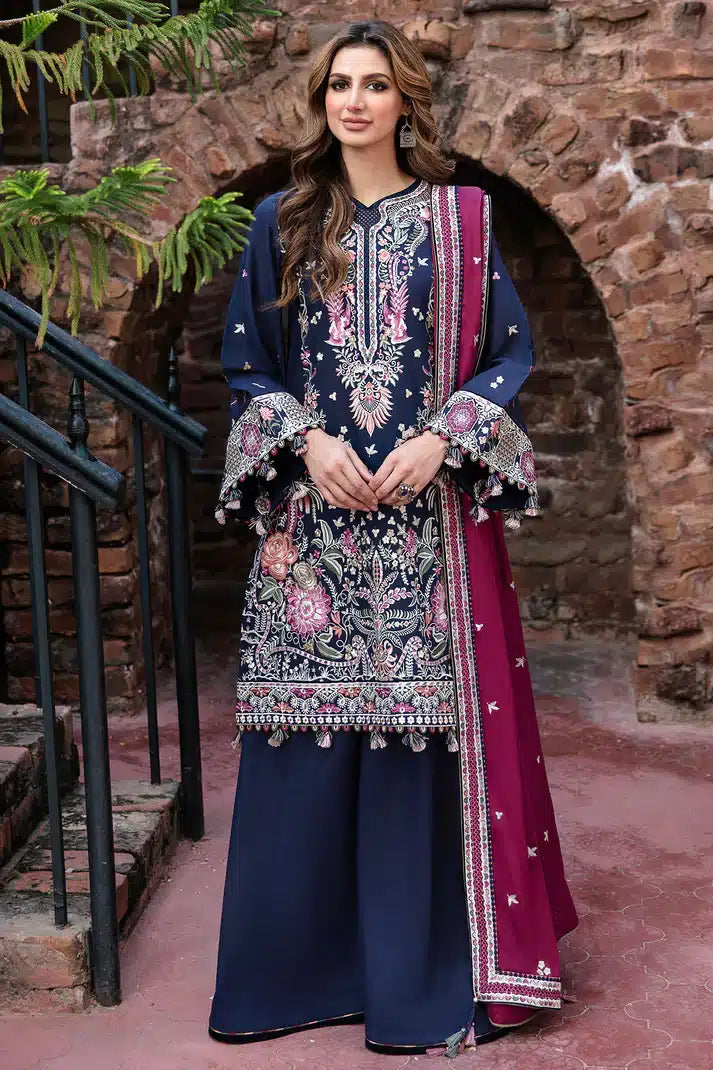 Jazmin | Dastaan Luxury Winter 23 | D6 - Hoorain Designer Wear - Pakistani Ladies Branded Stitched Clothes in United Kingdom, United states, CA and Australia