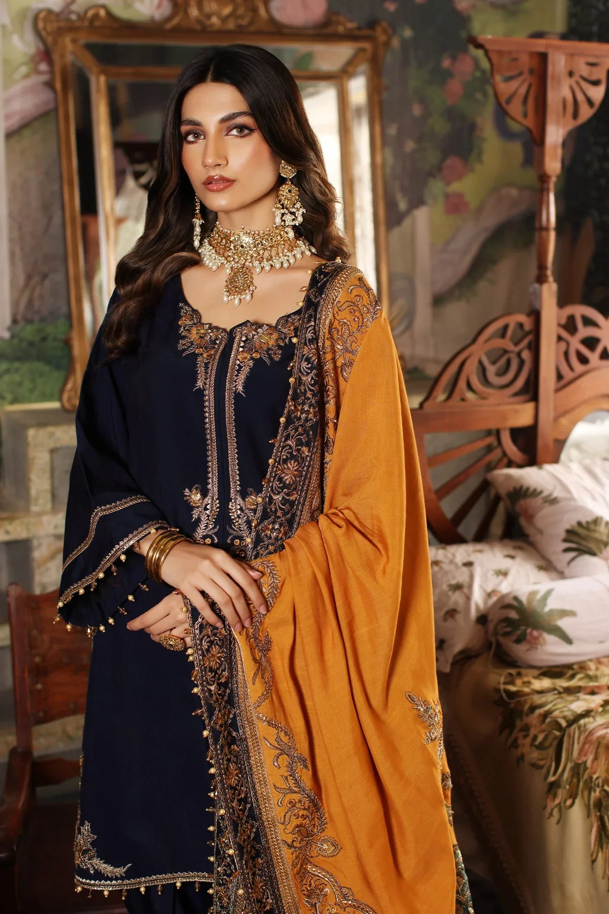 Mina Kashif | Meeral Formals 23 | MKF23-17 - Pakistani Clothes for women, in United Kingdom and United States