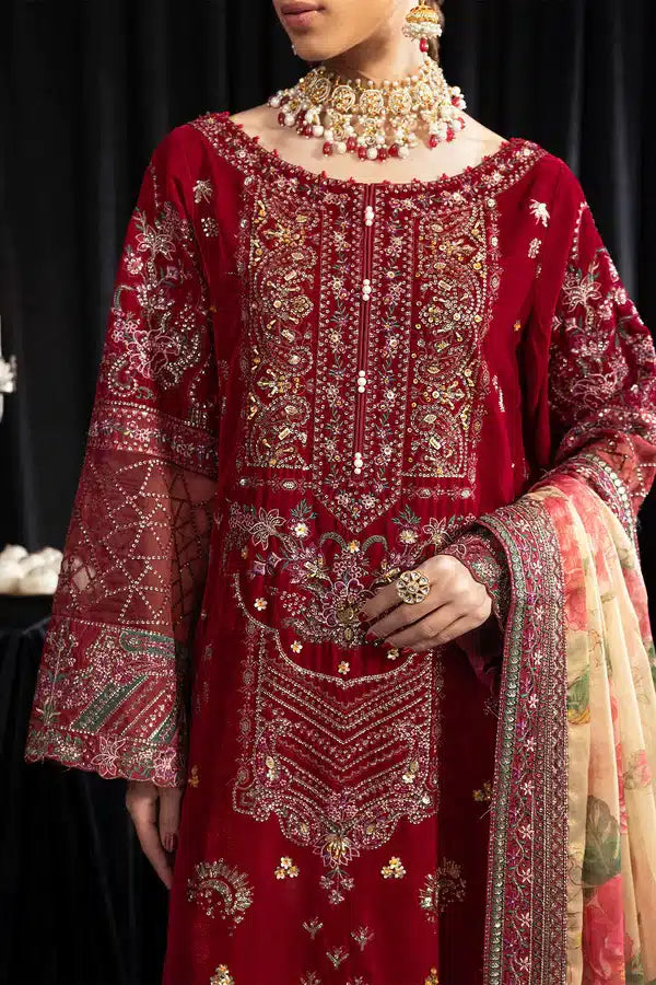 Nureh | Maya Velvet 23 | Elisa - Pakistani Clothes for women, in United Kingdom and United States