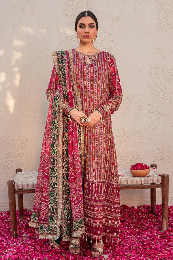 Nureh | Wedding Formals 23 | Daria - Hoorain Designer Wear - Pakistani Ladies Branded Stitched Clothes in United Kingdom, United states, CA and Australia
