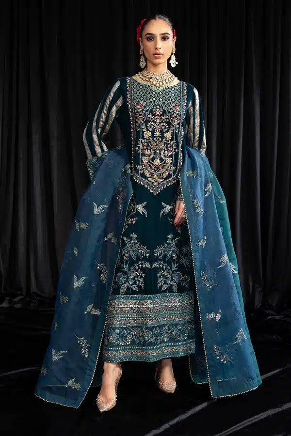 Nureh | Maya Velvet 23 | Lehar - Hoorain Designer Wear - Pakistani Ladies Branded Stitched Clothes in United Kingdom, United states, CA and Australia