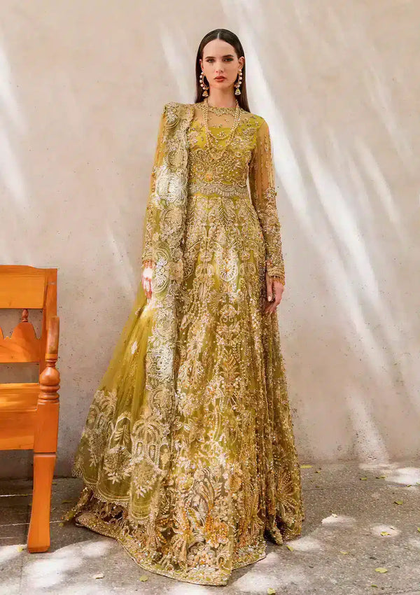 Elaf Premium | Evara Wedding 23 | EEB-05 HENNA - Hoorain Designer Wear - Pakistani Ladies Branded Stitched Clothes in United Kingdom, United states, CA and Australia