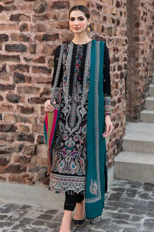 Jazmin | Dastaan Luxury Winter 23 | D8 - Hoorain Designer Wear - Pakistani Ladies Branded Stitched Clothes in United Kingdom, United states, CA and Australia