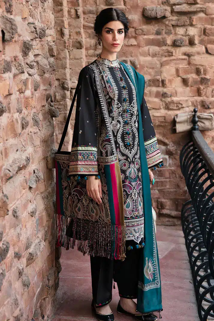 Jazmin | Dastaan Luxury Winter 23 | D9 - Hoorain Designer Wear - Pakistani Ladies Branded Stitched Clothes in United Kingdom, United states, CA and Australia
