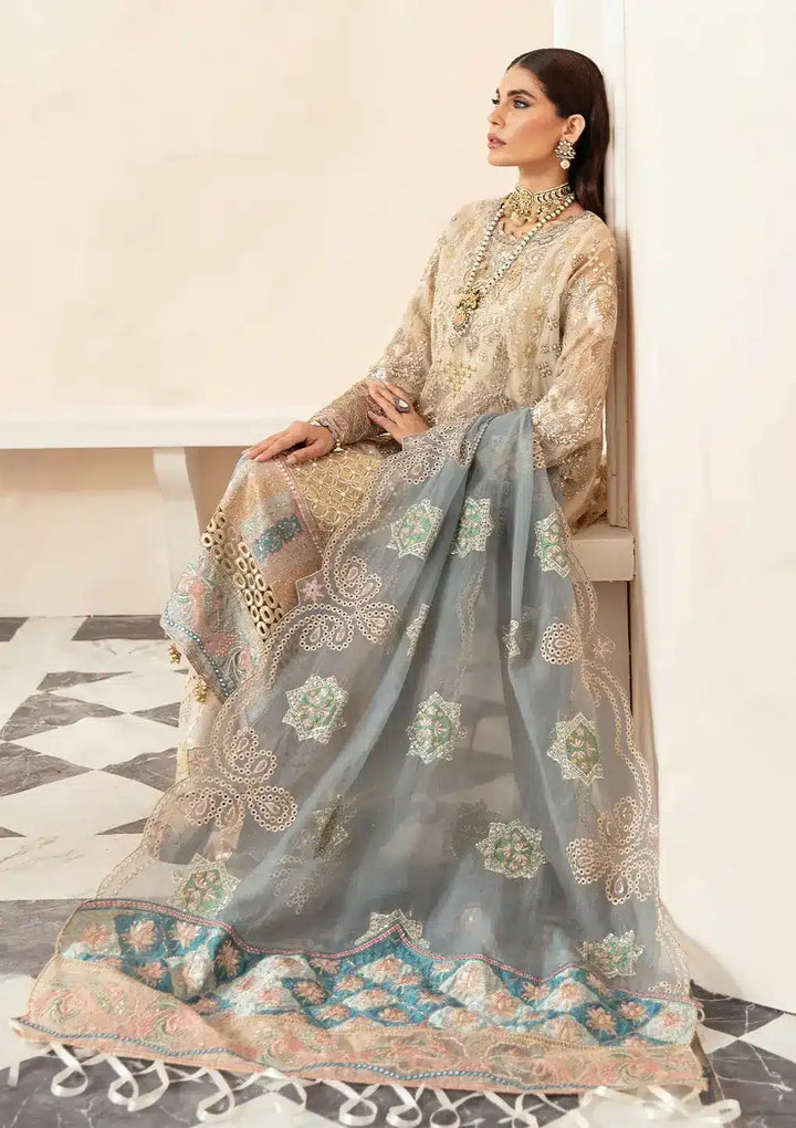 Elaf Premium | Celebrations 23 | ECH-02 HAYAT - Hoorain Designer Wear - Pakistani Ladies Branded Stitched Clothes in United Kingdom, United states, CA and Australia