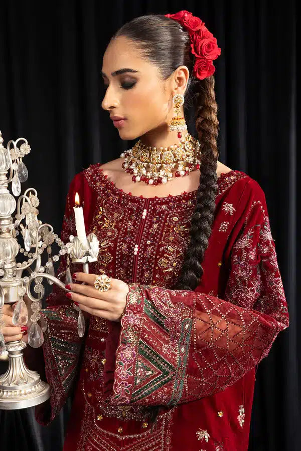 Nureh | Maya Velvet 23 | Elisa - Pakistani Clothes for women, in United Kingdom and United States