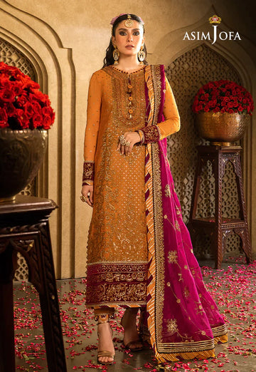 Asim Jofa | Velvet Festive 23 | AJVF-07 - Pakistani Clothes for women, in United Kingdom and United States