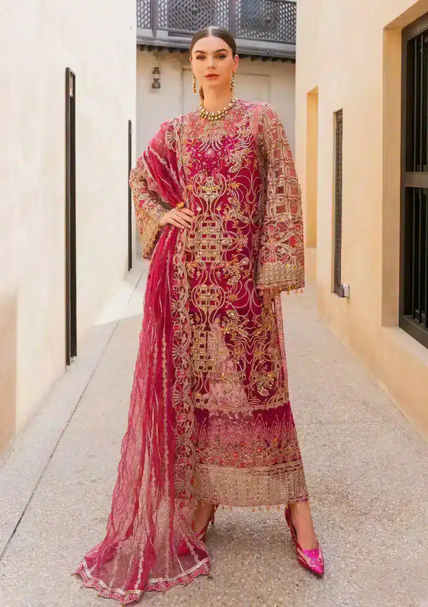 Elaf Premium | Evara Wedding 23 | EEB-02 ZEPHYR - Hoorain Designer Wear - Pakistani Ladies Branded Stitched Clothes in United Kingdom, United states, CA and Australia