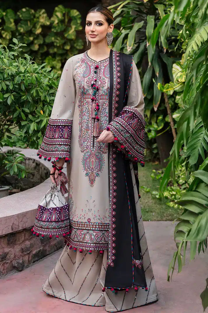 Jazmin | Dastaan Luxury Winter 23 | D7 - Hoorain Designer Wear - Pakistani Ladies Branded Stitched Clothes in United Kingdom, United states, CA and Australia