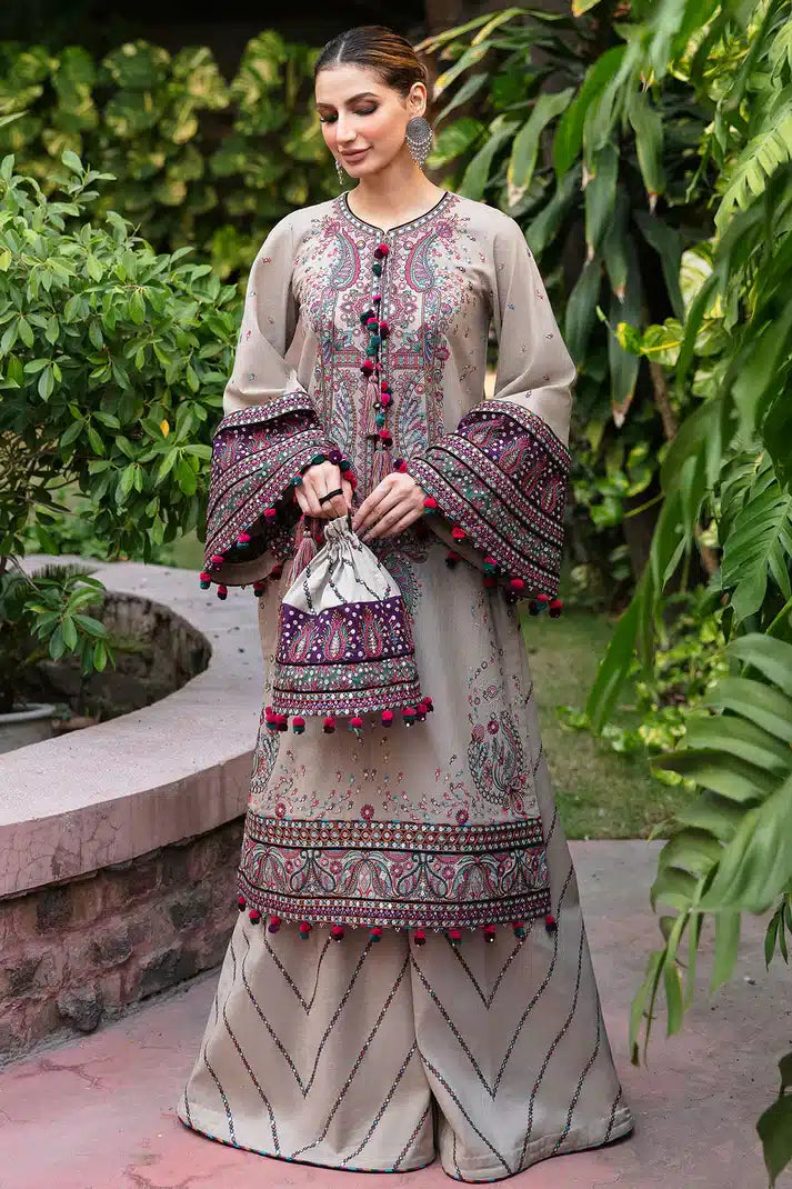 Jazmin | Dastaan Luxury Winter 23 | D7 - Hoorain Designer Wear - Pakistani Ladies Branded Stitched Clothes in United Kingdom, United states, CA and Australia