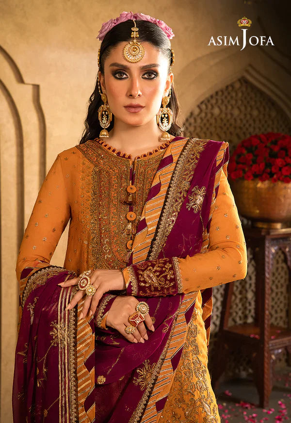 Asim Jofa | Velvet Festive 23 | AJVF-07 - Pakistani Clothes for women, in United Kingdom and United States