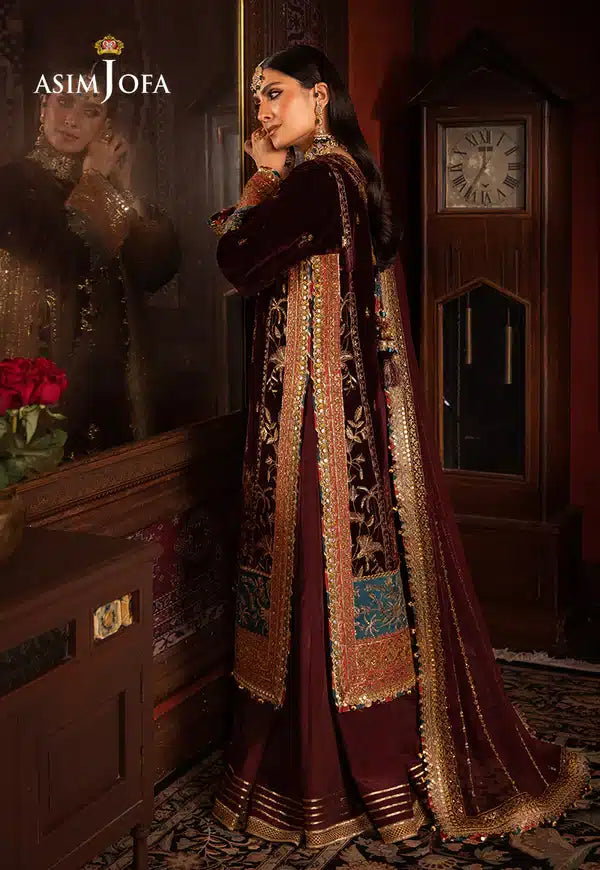 Asim Jofa | Makhmal Wedding Velvet 23 | AJMM-09 - Pakistani Clothes for women, in United Kingdom and United States