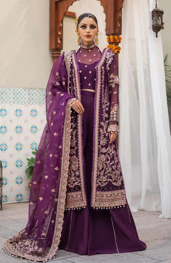 Eleshia | Zarin Wedding Formals 23 | Medea - Hoorain Designer Wear - Pakistani Designer Clothes for women, in United Kingdom, United states, CA and Australia