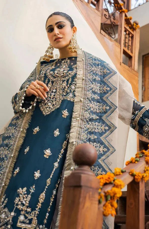 Eleshia | Zarin Wedding Formals 23 | Mayura - Hoorain Designer Wear - Pakistani Ladies Branded Stitched Clothes in United Kingdom, United states, CA and Australia