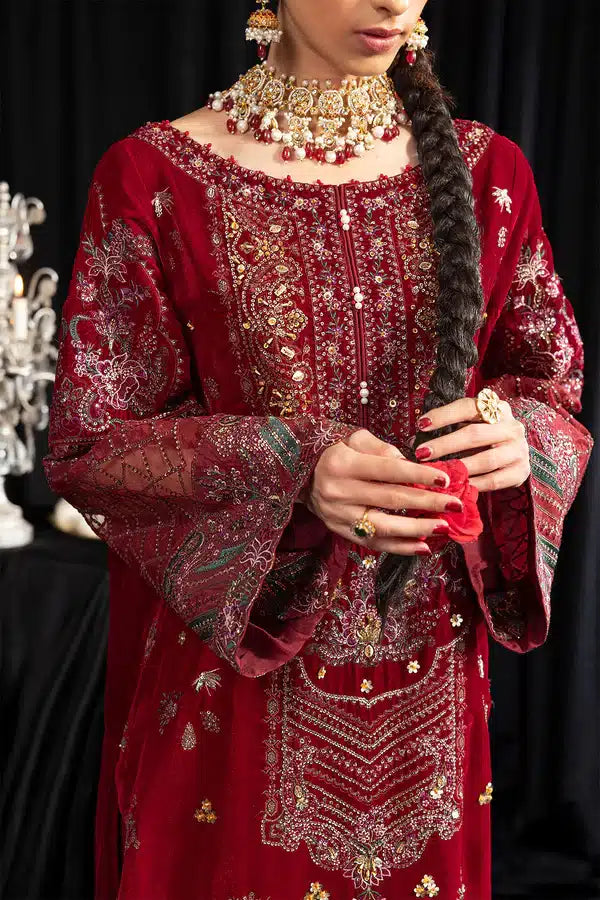 Nureh | Maya Velvet 23 | Elisa - Pakistani Clothes for women, in United Kingdom and United States