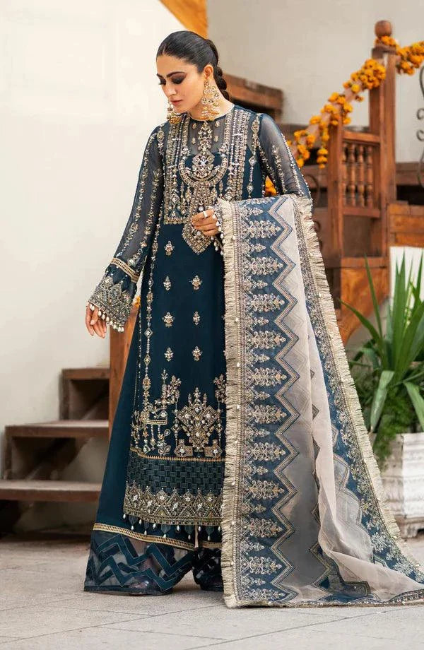 Eleshia | Zarin Wedding Formals 23 | Mayura - Hoorain Designer Wear - Pakistani Ladies Branded Stitched Clothes in United Kingdom, United states, CA and Australia