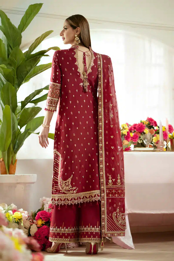 Qalamkar | Dilnaz Wedding Formals | DN-03 ZAINA - Hoorain Designer Wear - Pakistani Ladies Branded Stitched Clothes in United Kingdom, United states, CA and Australia