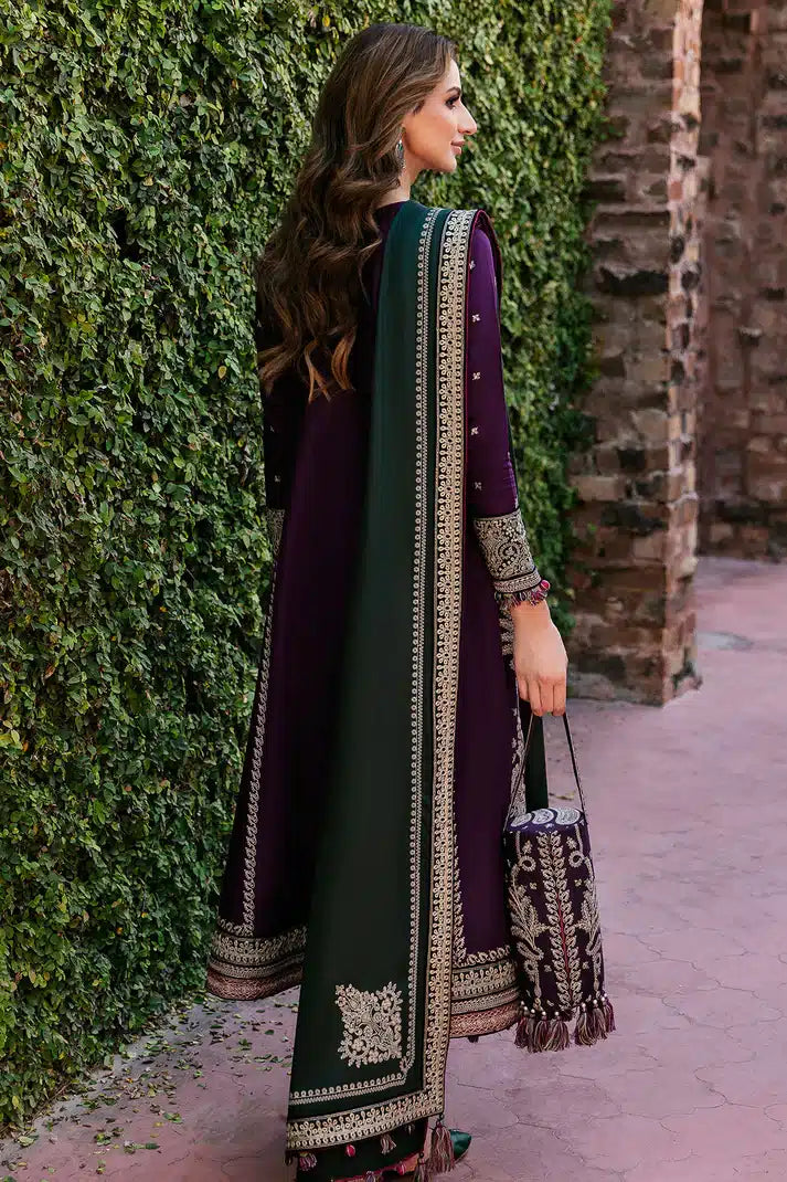 Jazmin | Dastaan Luxury Winter 23 | D4 - Hoorain Designer Wear - Pakistani Ladies Branded Stitched Clothes in United Kingdom, United states, CA and Australia