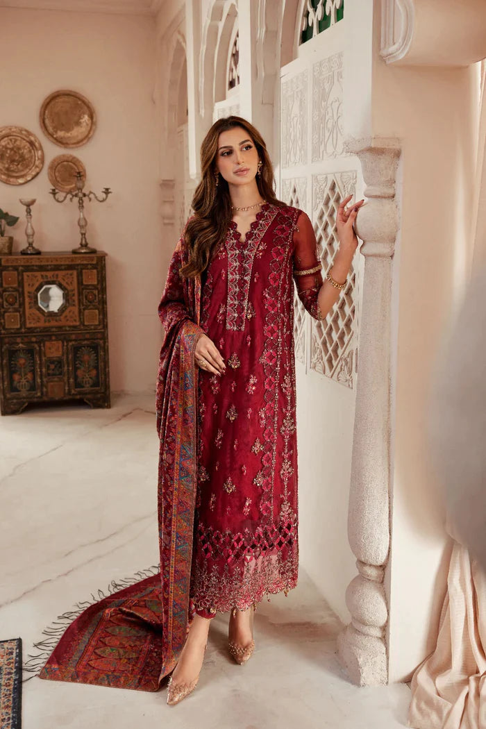 Noor by Saadia Asad | Kaani Wedding Formals 23 | 07 - Hoorain Designer Wear - Pakistani Ladies Branded Stitched Clothes in United Kingdom, United states, CA and Australia