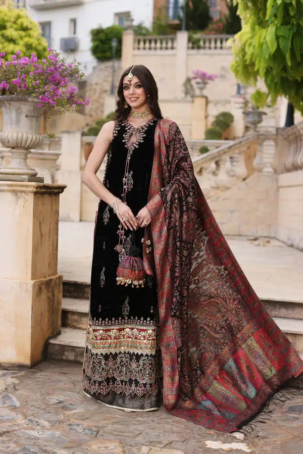 Noor by Saadia Asad | Kaani Wedding Formals 23 | D6 - Hoorain Designer Wear - Pakistani Ladies Branded Stitched Clothes in United Kingdom, United states, CA and Australia