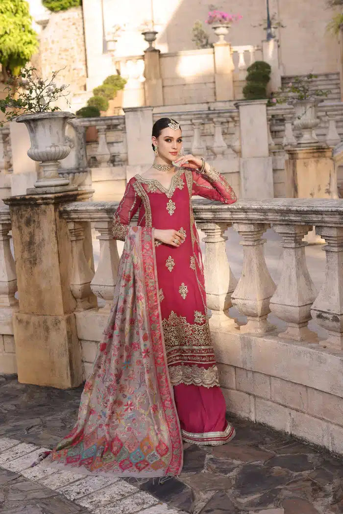 Noor by Saadia Asad | Kaani Wedding Formals 23 | D3 - Hoorain Designer Wear - Pakistani Ladies Branded Stitched Clothes in United Kingdom, United states, CA and Australia