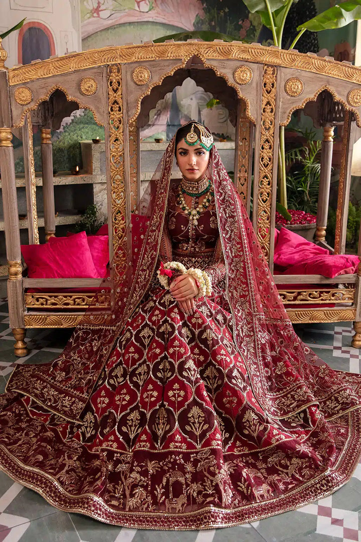 Afrozeh | Shehnai Wedding Formals 23 | Tabeer - Hoorain Designer Wear - Pakistani Ladies Branded Stitched Clothes in United Kingdom, United states, CA and Australia