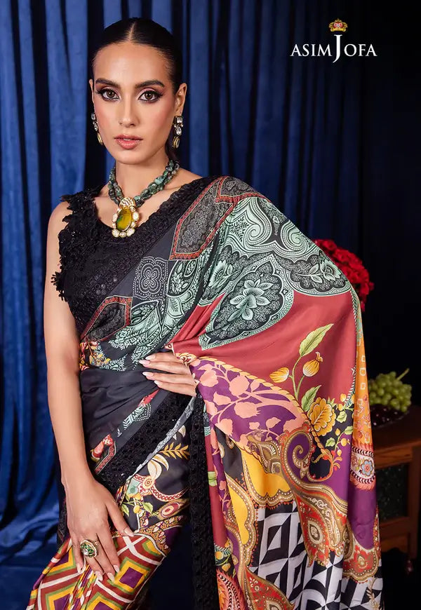 Asim Jofa | Bekhudi Luxury Chiffon  23 | AJBK-09 - Hoorain Designer Wear - Pakistani Ladies Branded Stitched Clothes in United Kingdom, United states, CA and Australia