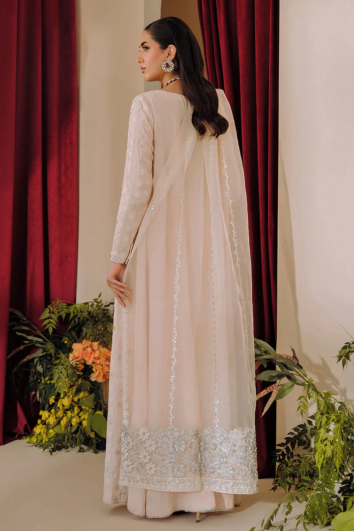 Cross Stitch | Wedding Festive 23 | PEACH GLORY - Hoorain Designer Wear - Pakistani Ladies Branded Stitched Clothes in United Kingdom, United states, CA and Australia