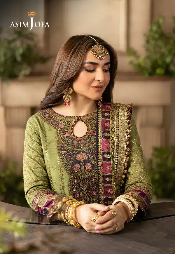 Asim Jofa | Khwab e Naubahar 23 | AJNB-12 - Hoorain Designer Wear - Pakistani Ladies Branded Stitched Clothes in United Kingdom, United states, CA and Australia