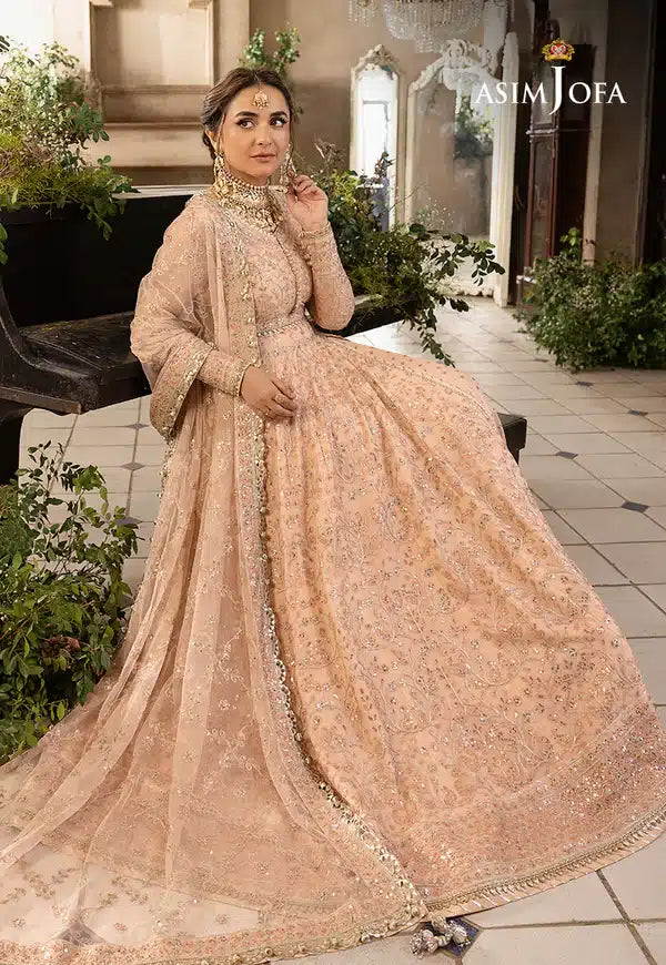 Asim Jofa | Khwab e Naubahar 23 | AJNB-01 - Hoorain Designer Wear - Pakistani Designer Clothes for women, in United Kingdom, United states, CA and Australia