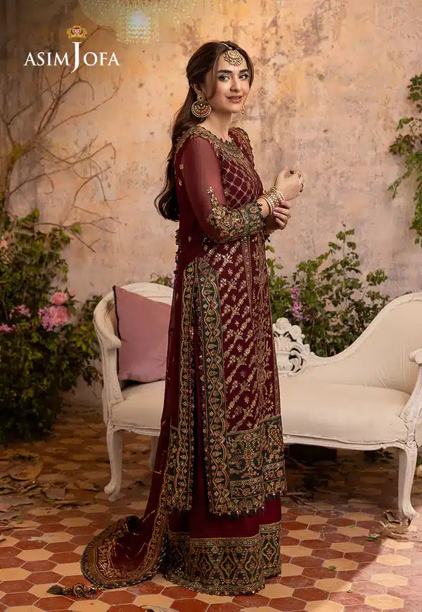 Asim Jofa | Khwab e Naubahar 23 | AJNB-09 - Hoorain Designer Wear - Pakistani Ladies Branded Stitched Clothes in United Kingdom, United states, CA and Australia