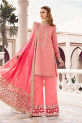 Maria B | Sateen Formals 23 | Candy Pink CST-701 - Pakistani Clothes for women, in United Kingdom and United States