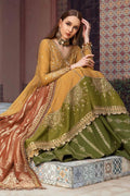 Maria B | Sateen Formals 23 | Mustard CST-702 - Pakistani Clothes for women, in United Kingdom and United States