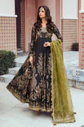 Maria B | Sateen Formals 23 | Black CST-703 - Pakistani Clothes for women, in United Kingdom and United States