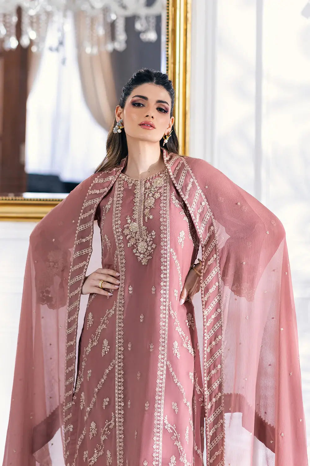 Azure | Embroidered Ensembles 23 | Candy Blush - Pakistani Clothes for women, in United Kingdom and United States