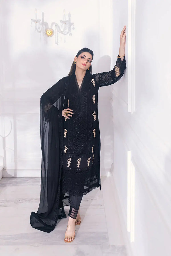 Azure | Embroidered Ensembles 23 | Cendre Muse - Hoorain Designer Wear - Pakistani Ladies Branded Stitched Clothes in United Kingdom, United states, CA and Australia