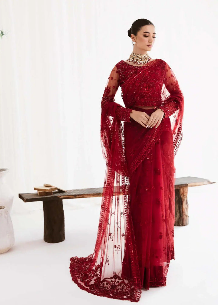 Dastoor | Nora Festive Festive 23 | Chandni - Hoorain Designer Wear - Pakistani Ladies Branded Stitched Clothes in United Kingdom, United states, CA and Australia