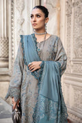 Maria B | Linen 23 | Grey DL-1104 - Pakistani Clothes for women, in United Kingdom and United States