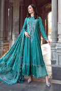 Maria B | Linen 23 | Teal DL-1105 - Pakistani Clothes for women, in United Kingdom and United States