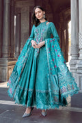 Maria B | Linen 23 | Teal DL-1105 - Pakistani Clothes for women, in United Kingdom and United States