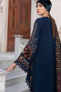 Maria B | Linen 23 | Navy Blue DL-1109 - Pakistani Clothes for women, in United Kingdom and United States