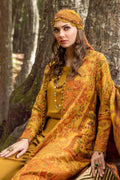 Maria B | Linen 23 | Mustard DL-1110 - Pakistani Clothes for women, in United Kingdom and United States