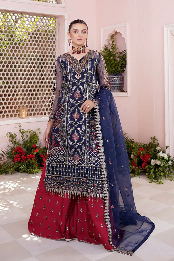 Marymas | Lemilsa Formals 23 | L-702 - Hoorain Designer Wear - Pakistani Ladies Branded Stitched Clothes in United Kingdom, United states, CA and Australia