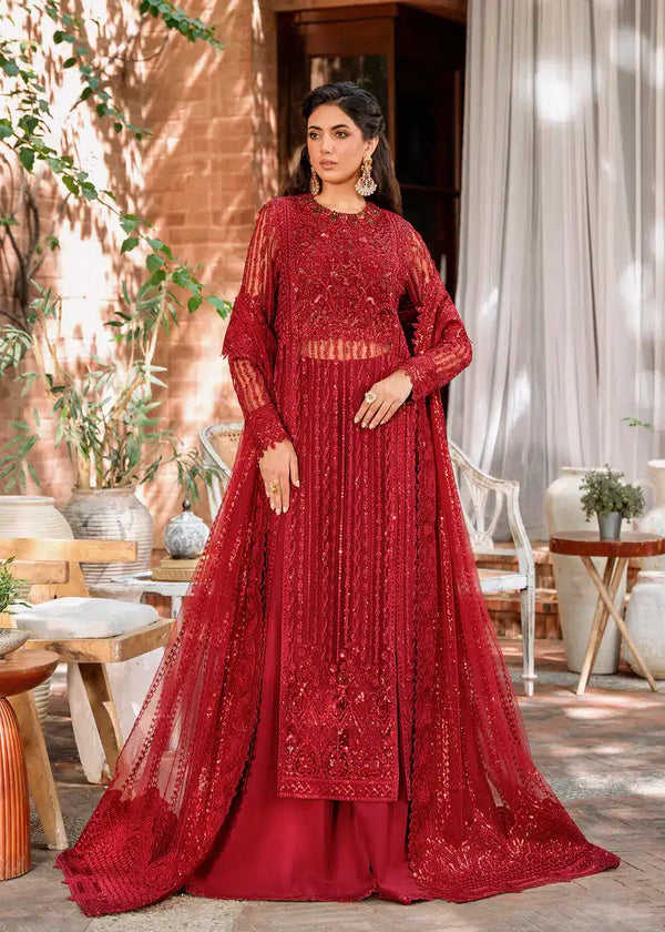 Akbar Aslam | Mastani Wedding Formals 23 | Gul Mohr - Hoorain Designer Wear - Pakistani Ladies Branded Stitched Clothes in United Kingdom, United states, CA and Australia