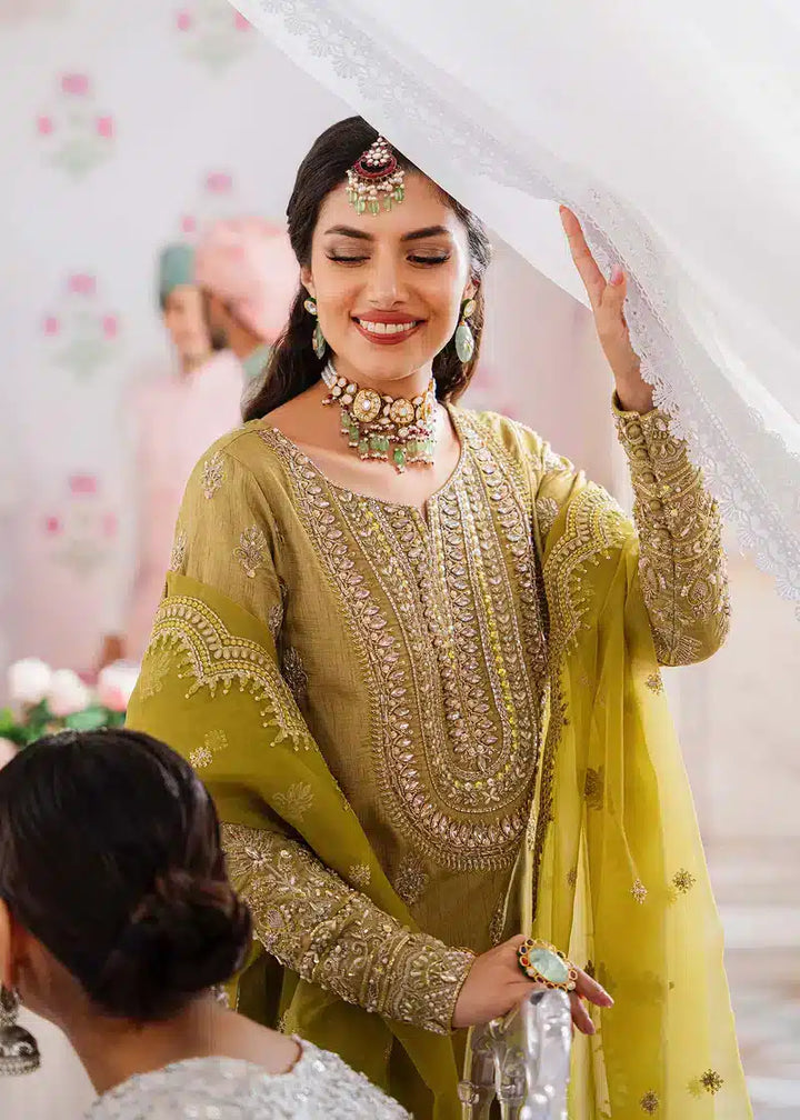 Akbar Aslam | Shadmani Luxury Formals 23 | Meharzad - Hoorain Designer Wear - Pakistani Ladies Branded Stitched Clothes in United Kingdom, United states, CA and Australia